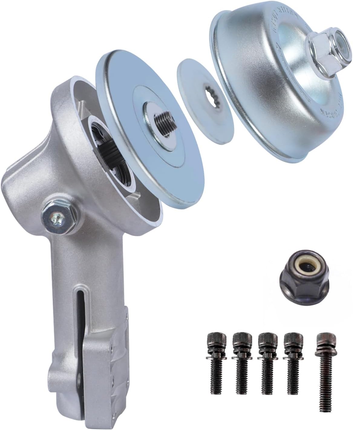 Trimmer Gear Head / Gearbox Head Assembly Fits for Stihl FS56RC  FS70R  FS91R  FS94R  FS111R  FS131  FS131R  FS56 RC  String Trimmer & Brush Cutter – Replaces Part No. 4180‑640‑0114 – Weed Eater Parts