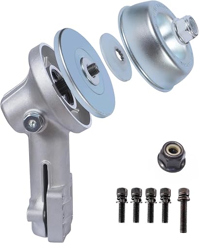 Trimmer Gear Head / Gearbox Head Assembly Fits for Stihl FS56RC FS70R FS91R FS94R FS111R FS131 FS131R FS56 RC String Trimmer & Brush Cutter – Replaces Part No. 4180‑640‑0114 – Weed Eater Parts