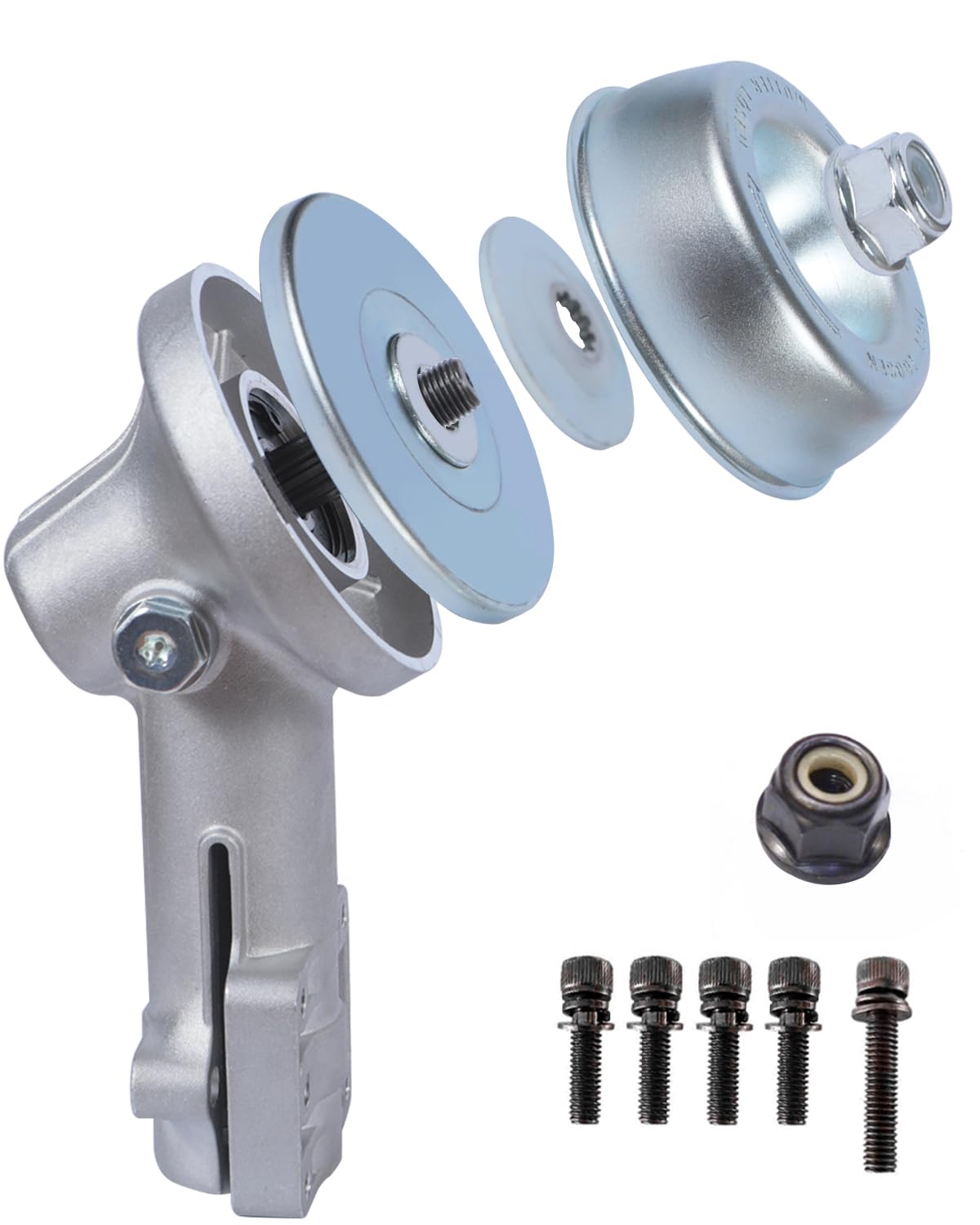 Głowica przekładni trymera / zespół głowicy skrzyni biegów pasuje do Stihl FS56RC FS70R FS91R FS94R FS111R FS131 FS131R FS56 RC trymer strunowy i kosa szczotkowa - zastępuje część nr 4180-640‑0114