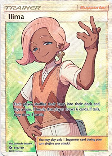 ilima pokemon card full art Amazon.com: Pokemon - Ilima - 146/149 - Full Art Ultra Rare