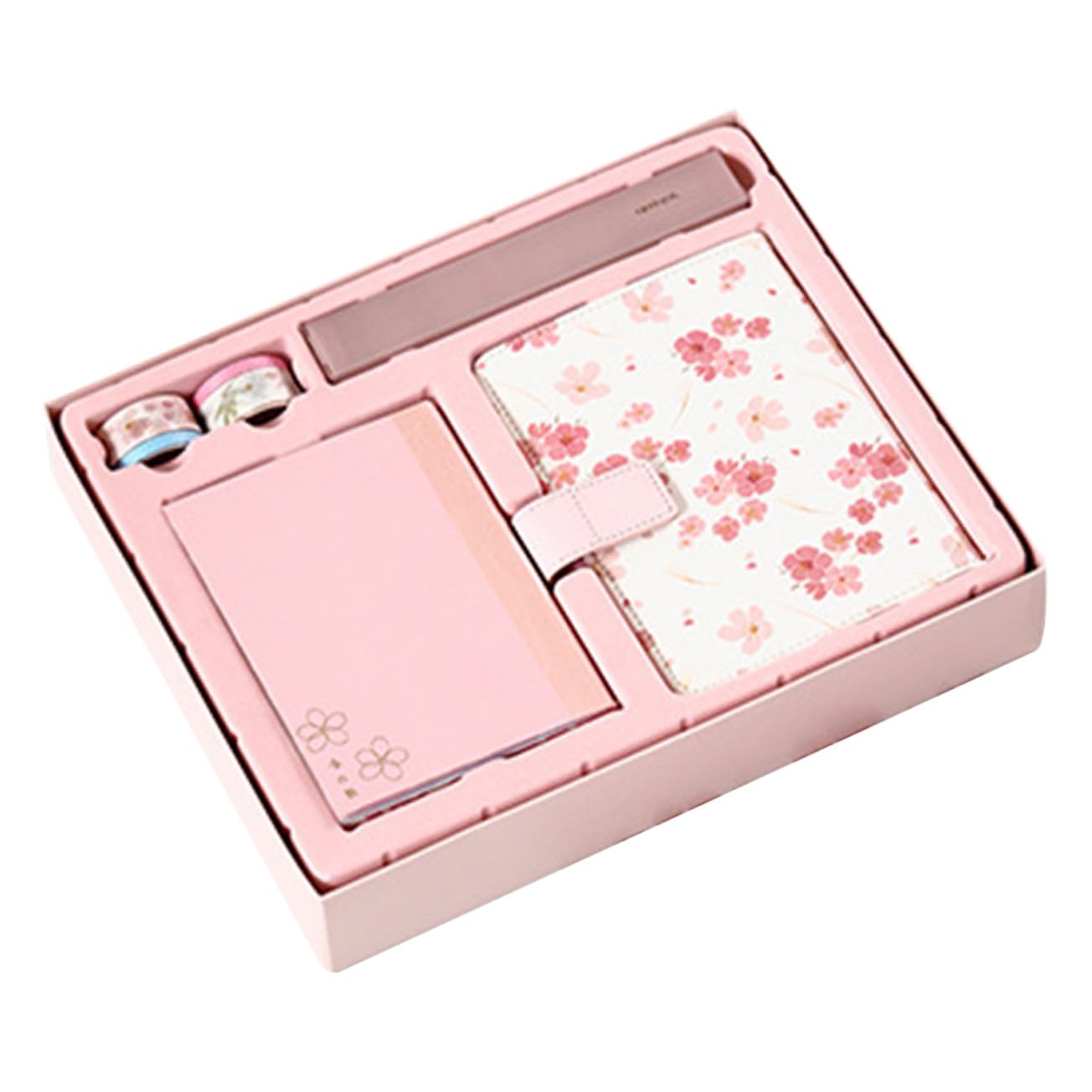 Operitacx Taccuino Copertina Rigida A5 Pu Rosa, Set per Ragazze