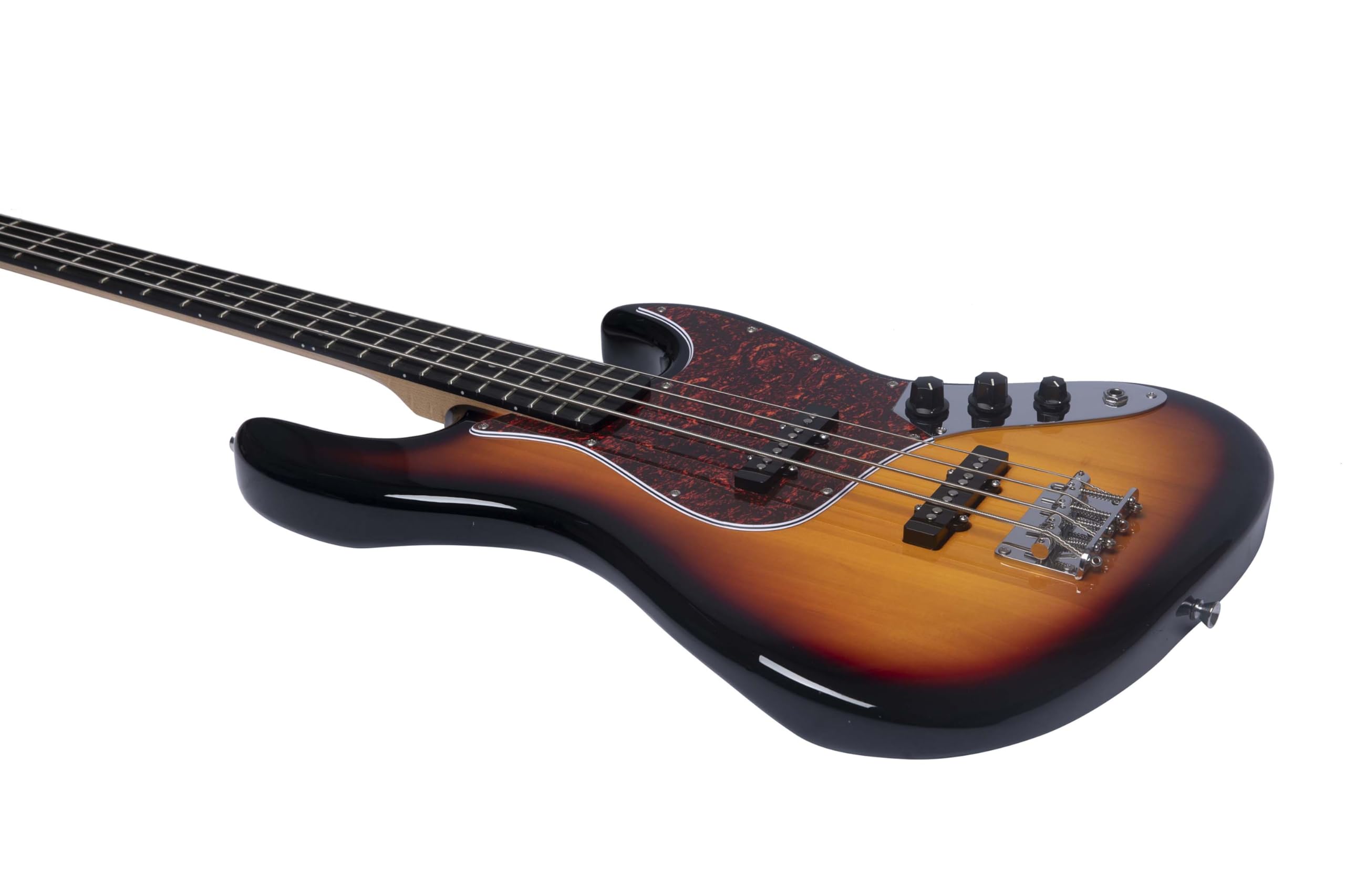 EKO GUITARS Basso Elettrico JB-100 4 Corde Short Scale Jazz Bass Sunburst