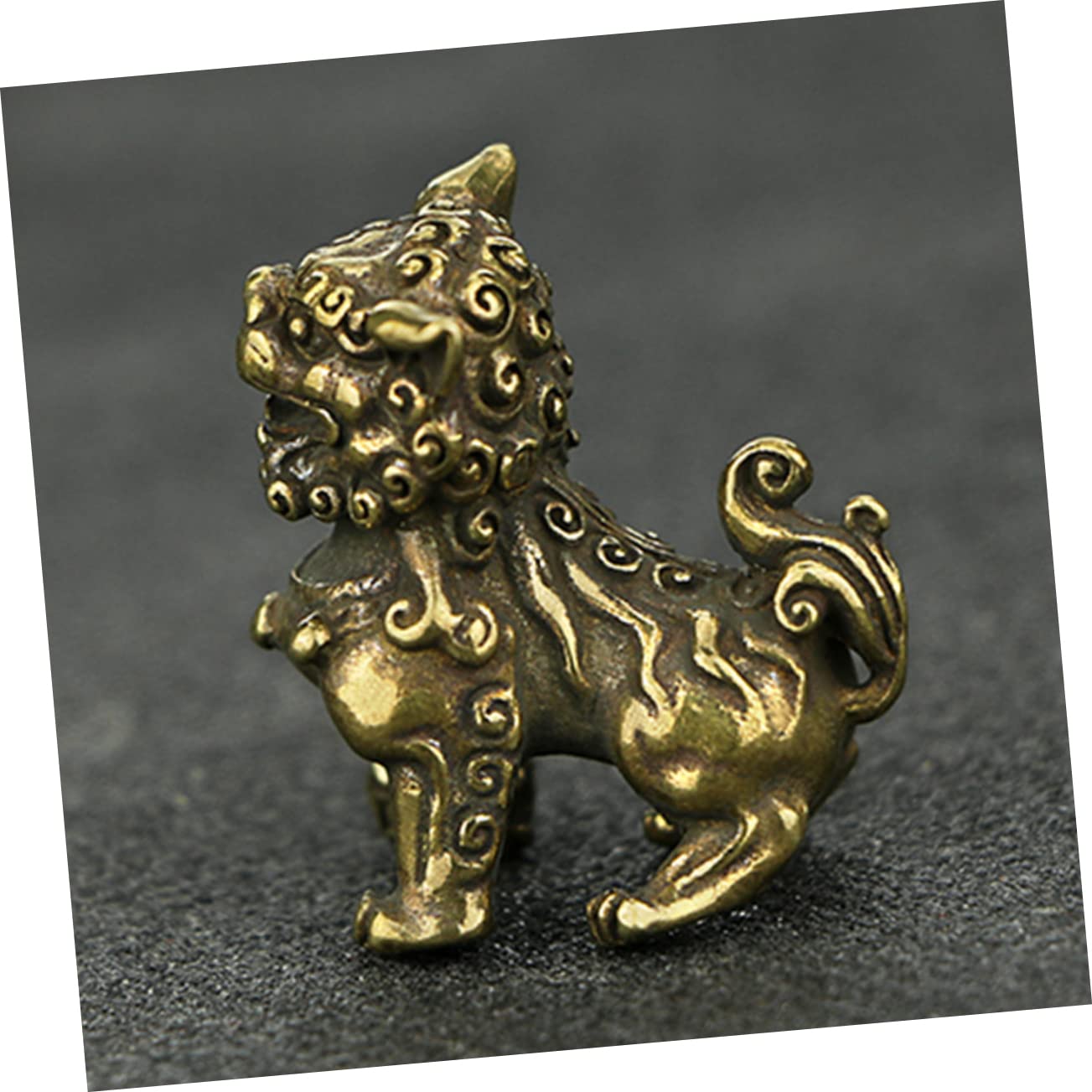 銅器 ライオン 居間 玄関 事務室 辟邪 開運風水 招財 装飾品 工芸品