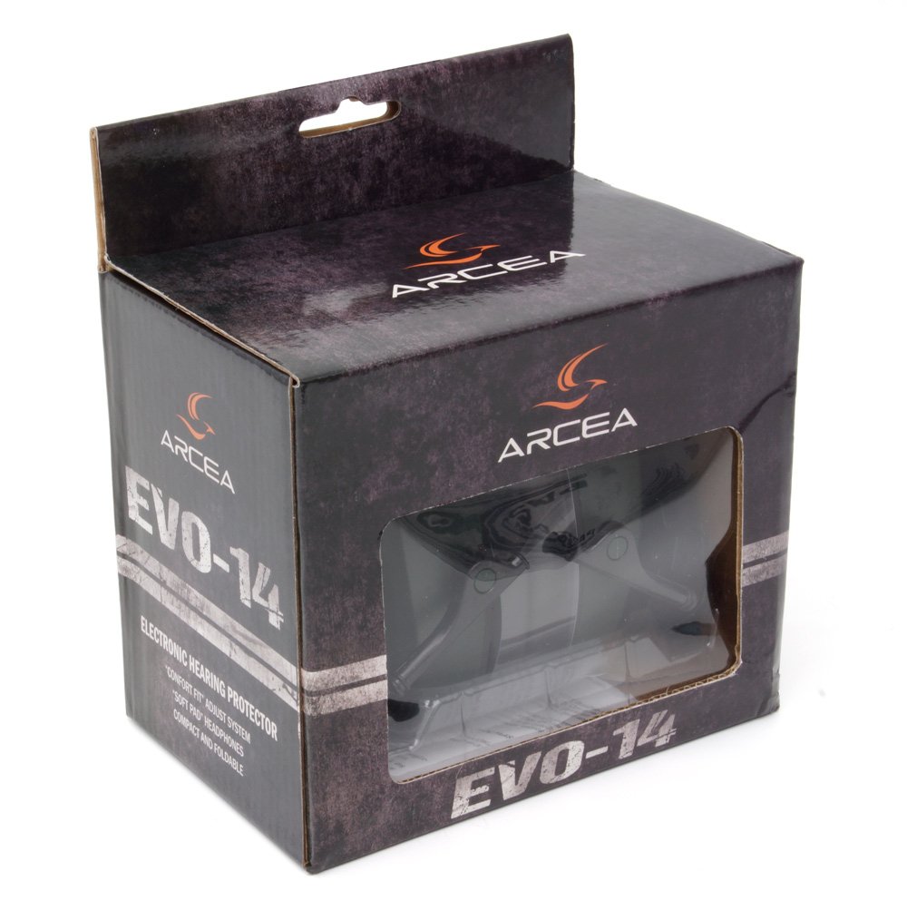 Arcea EVO 14 Cascos Electrónicos Verde Caza
