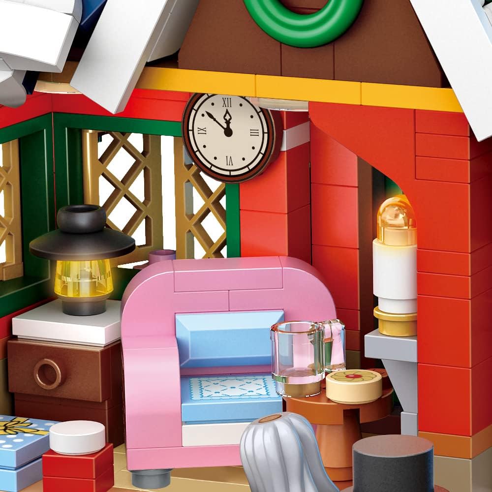 LOZ Mini Blocks 1223 Snow House Building Kit User Manual
