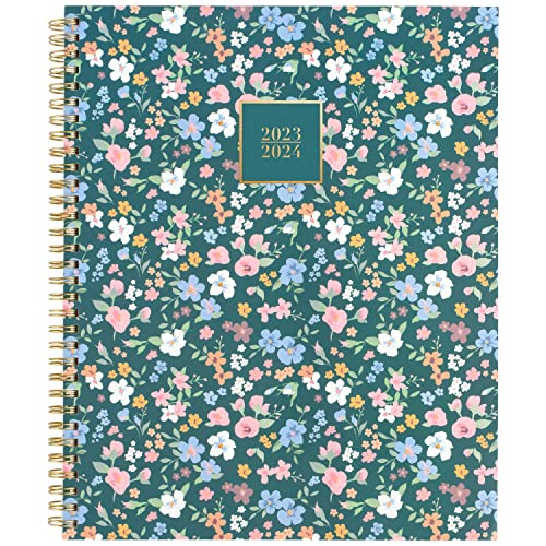 Cambridge 2023-2024 Academic Planner, Weekly & Monthly, 8-1/2" X 11", Large, Monthly Tabs, Pocket, Flexible Cover, Pippa (1668-905A) #TOP22