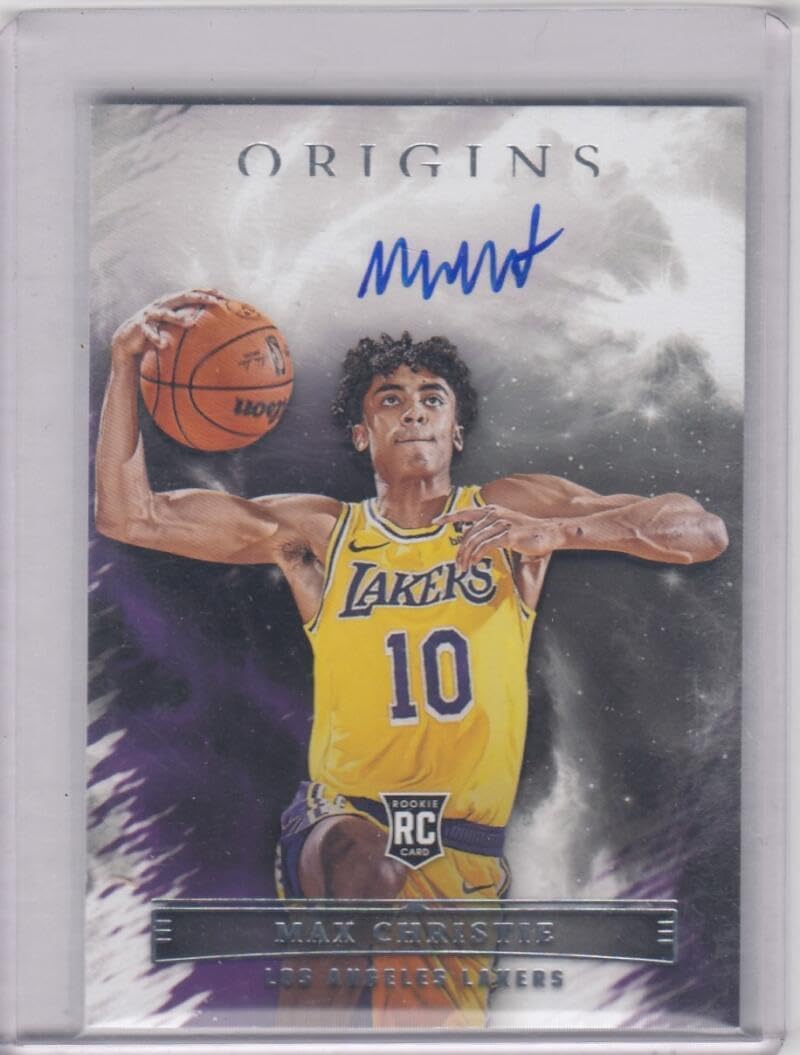 Basketball Trading Card 2022-23 Panini Origins Rookie Autographs #13 Max Christie EX/NM Auto Lakers