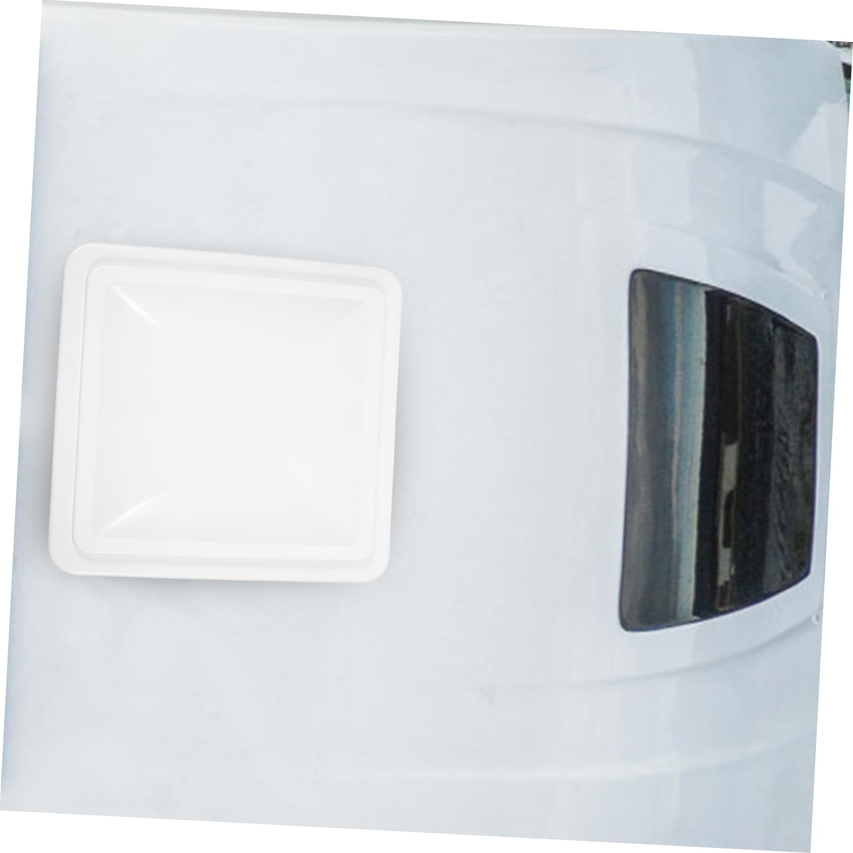 Copertura da 14x14 Pollici in Plastica per Ventilazione Camper Bianca Design Moderno e Funzionale e Funzionale Isolamento Termico Efficiente per Tetto e Bagno del Camper