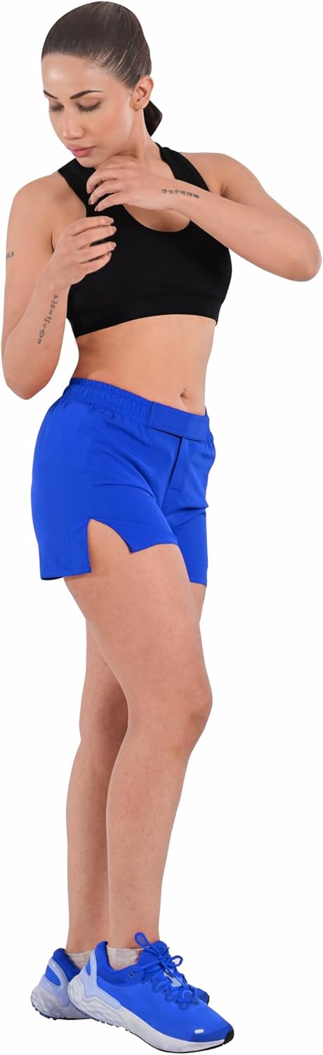 2BOLD Women's MMA, BJJ, Grappling, Jiu Jitsu, Boxing Trunk, Muay Thai, Yoga, Gym Training Shorts - Image 3