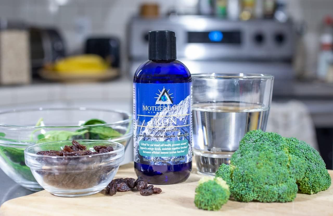 Angstrom Minerals, Iron-8 ozs by MotherEarth Minerals