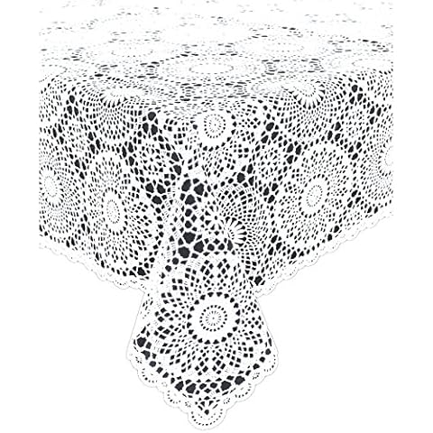 KERSTEN Tischdecke abwischbar wetterfest 'Crochet' Cover