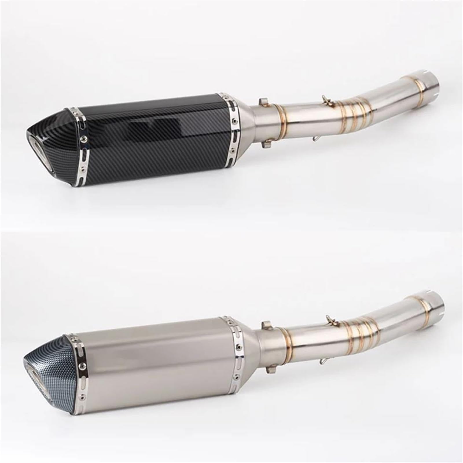 Tubo De Escape Modificado Para Motocicleta Para Y&amaha YZF R6 YZF-R6 1998 1999 2000 2001 2002 2003 2004 2005(Style 2)