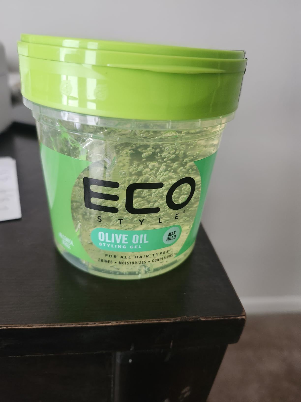 Eco Style Ecoco Eco Style Gel Olive Oil - 100% Pure Olive Oil - Adds Shine And Tames Split Ends - Weightless Style - Nourishes And Repairs - Adds Moisture To The Scalp - Superior Hold - Healthy Shine - 16 Oz
