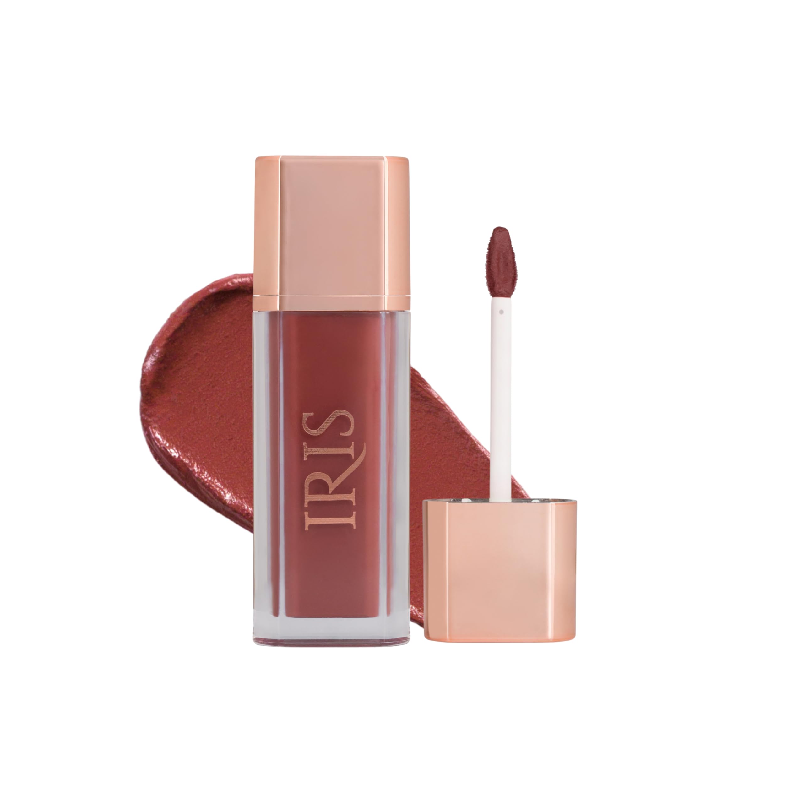 Iris Matte Made Her Do It Liquid Lipstick Her Dark Side (Deep Wine Brown) | Rich Color Payoff | Long Lasting & Lightweight | Smooth Matte Finish Lipstick For Women-image-41