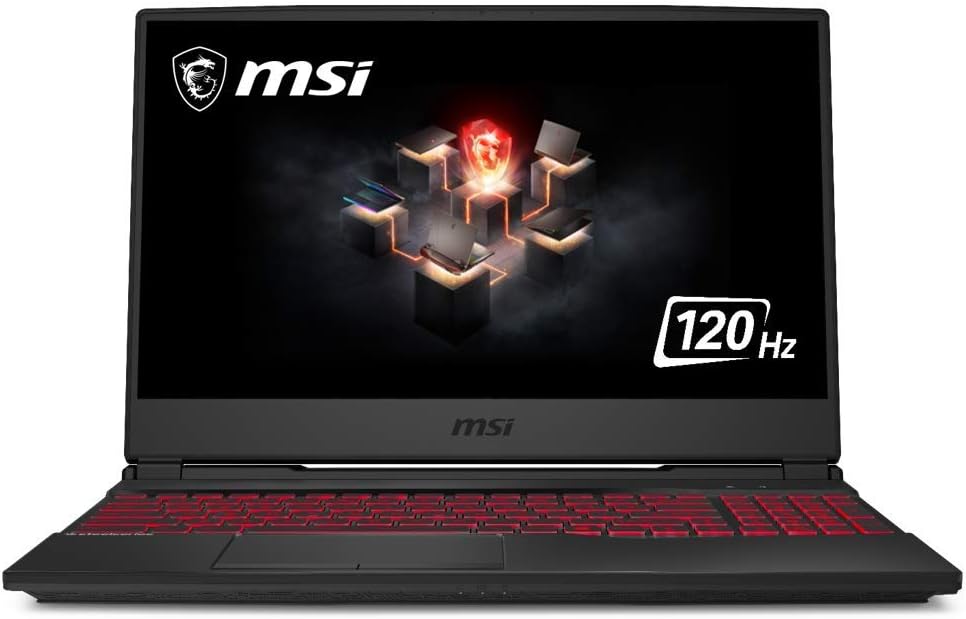 MSI GL65 Leopard 10SER-011 - 15.6 Inch Full HD 120hz Gaming Laptop, Intel Core i7-10750H, NVIDIA GeForce RTX 2060 6GB, 8GB RAM, 512GB NVMe SSD, Windows 10 Home