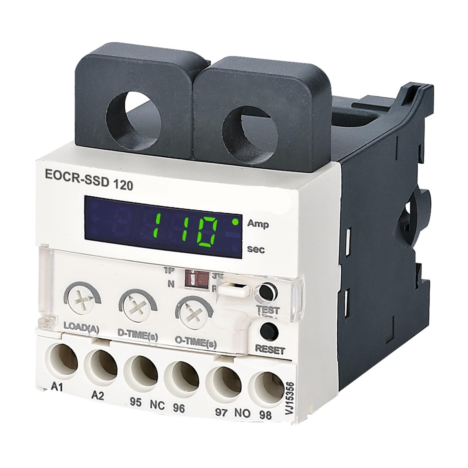 BALYDLUL EOCR-SSD Digital Electronic Overload Relay Motor Protector Thermal Overload Relay(Un 380VAC,10-120A)
