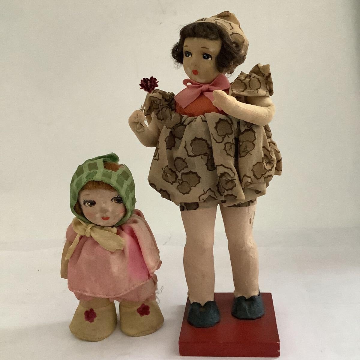 古いポーズ人形　足太　箱入り　デットストック　昭和レトロ　28cm コレクター 古いポーズ人形 足太 箱入り デットストック 昭和レトロ 28cm