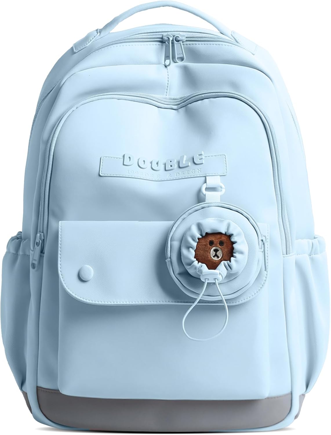 Amythe Sac à Dos pour Filles, Cartable Fille Collège avec une Jolie Pochette à Monnaie Amovible, Sac Ecole Décontracté Léger pour Adolescents, Idéal pour L&rsquo;école et Voyages