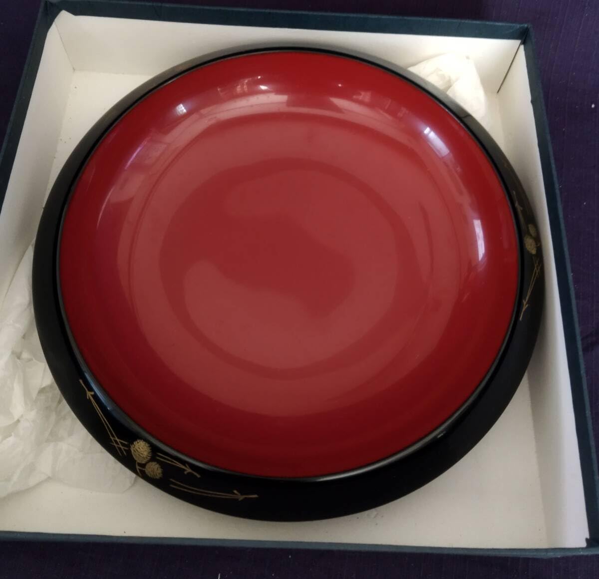 Amazon.co.jp: 輪島塗 能登輪島塗 菓子器 工芸品 漆器 輪島漆器 菓子鉢 
