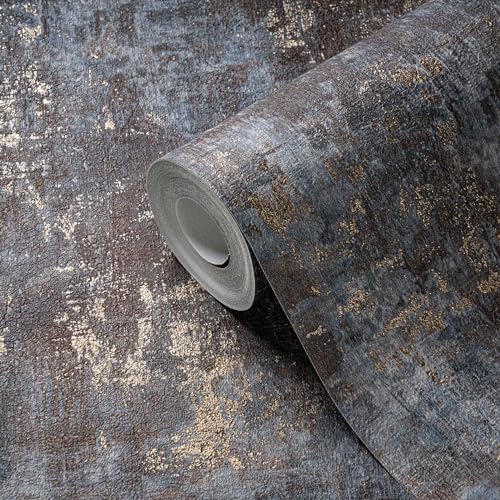 Papier peint aspect plâtre Livingwalls pour masquer les défauts des murs avec style - 4