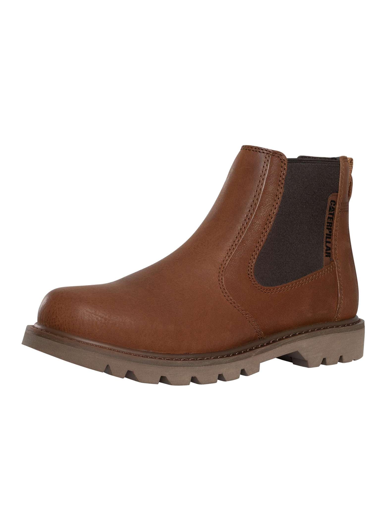 Caterpillar Hombre Botas De Cuero Chelsea Colorado 2.0, Nuthatch, 40 EU