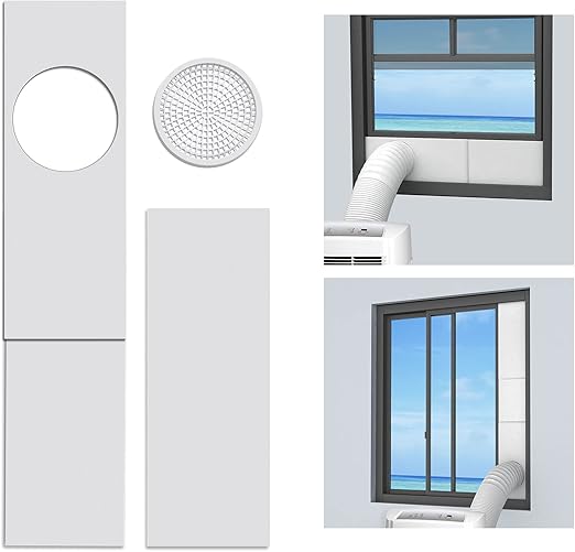 LBG Products Portable Air Conditioner Window Seal Plates