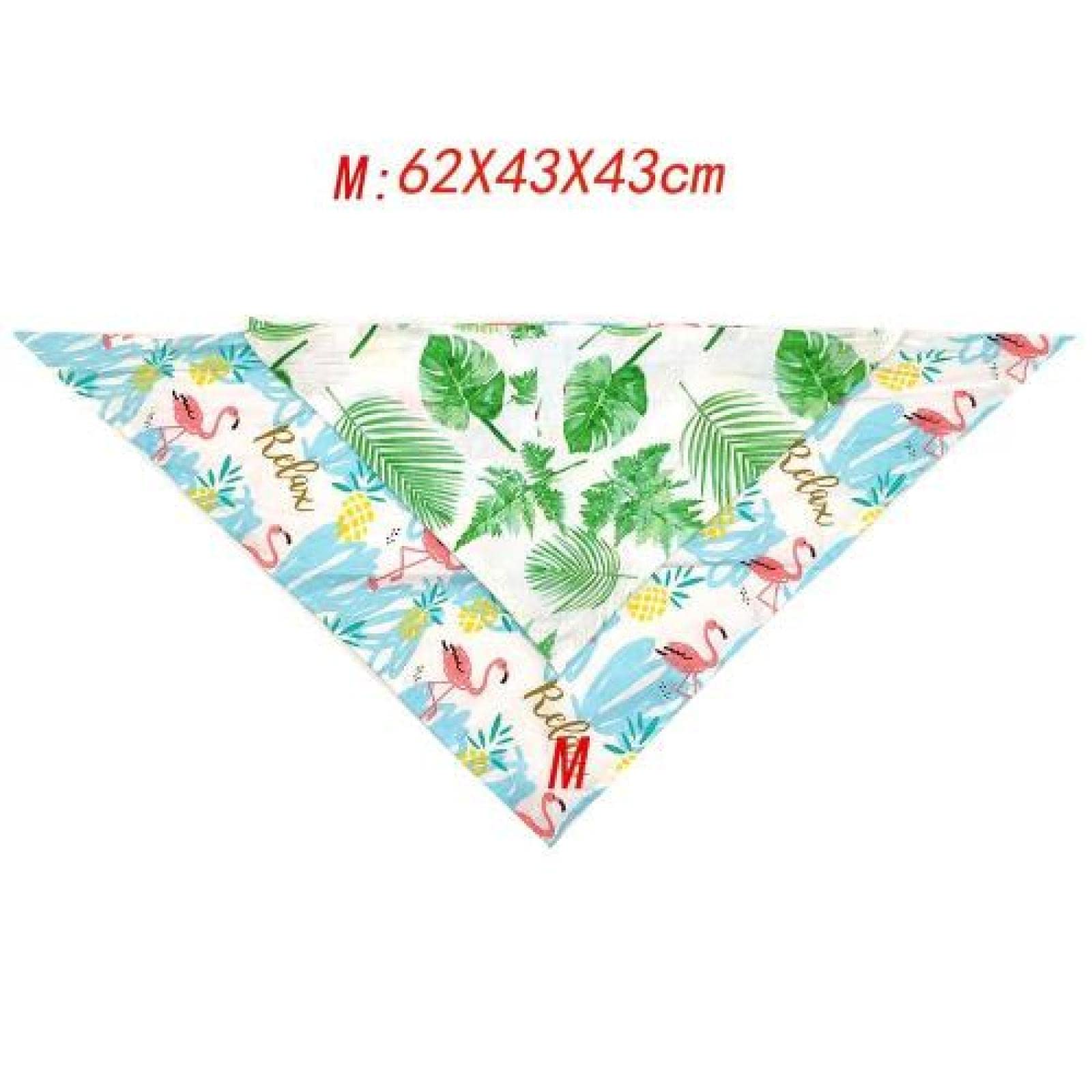 2 Pañuelos Para Perros Ajustables - Con Hebilla, Diseño Floral, Para Cachorros, Perros Pequeños Y Grandes