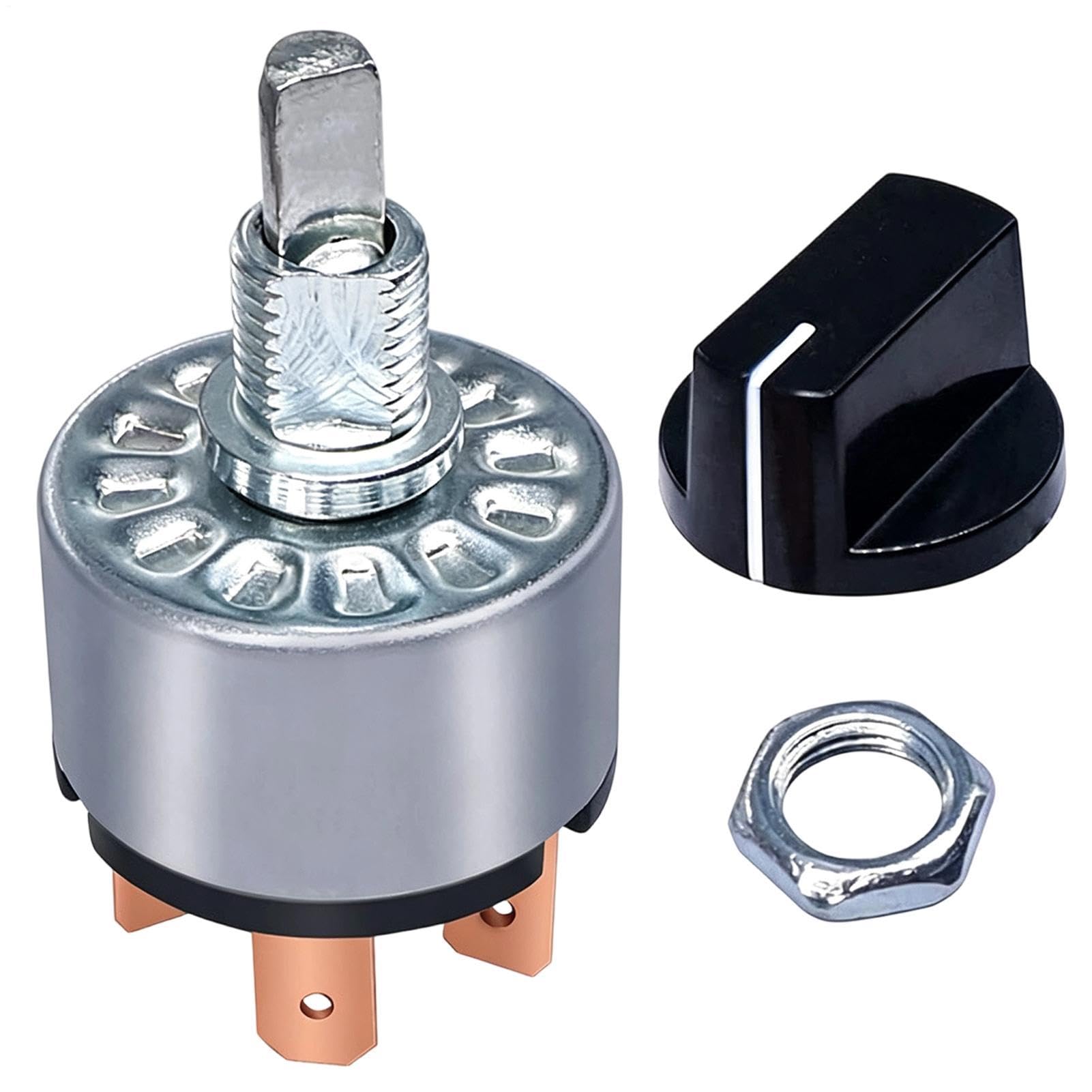 Selector de 4 posiciones robusto de alta capacidad 16A 120V para paneles de control 8