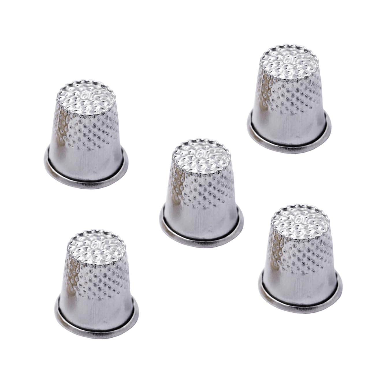 Veemoon 150piezas Metal Thimble Vintage Para Protección De Dedos Manualidades Accesorios De Costura y Quilting