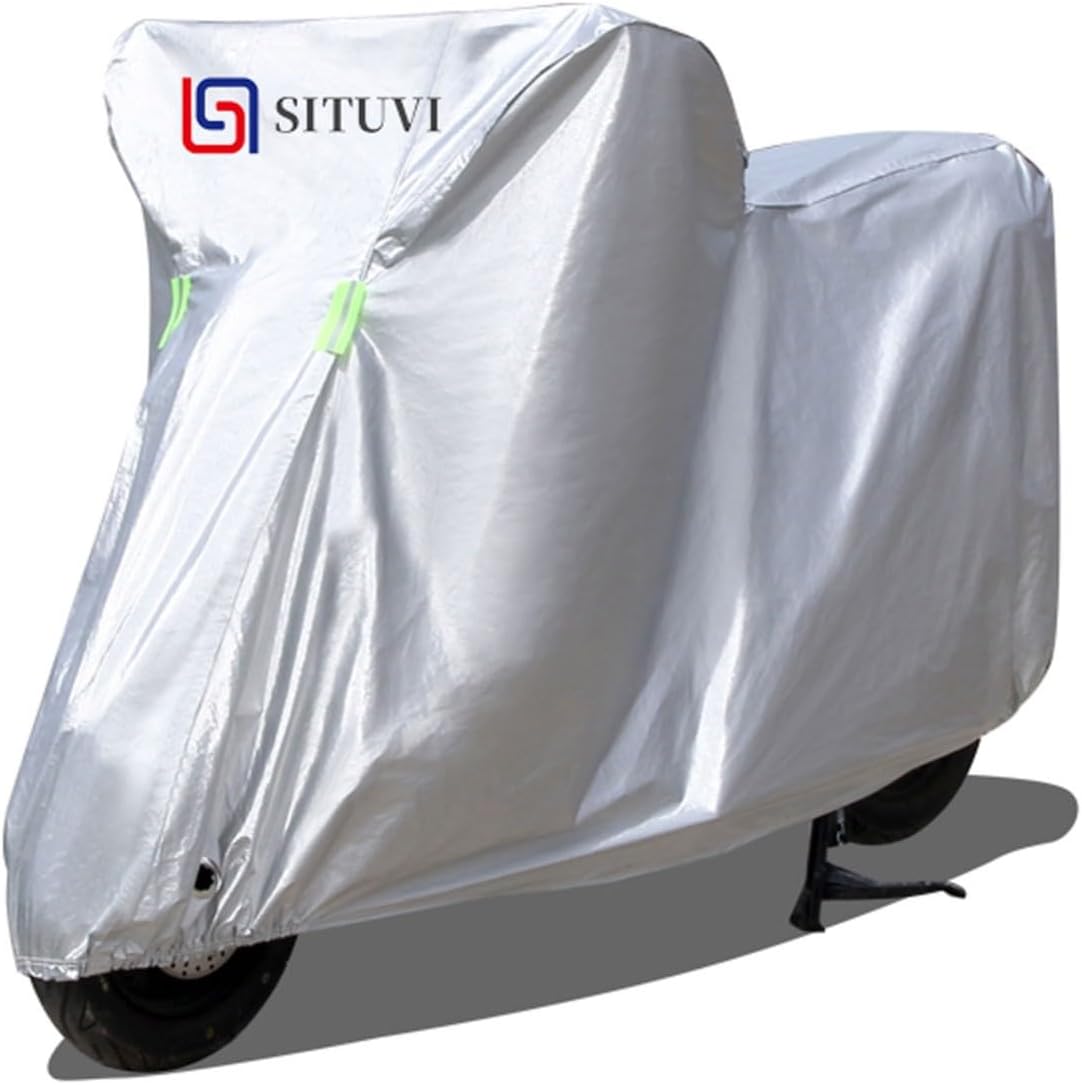 HYQHYX 自転車カバー 防水 厚手 破れにくい 自転車 カゴ 防水カバー オートバイの防水と日焼け止め屋外サンシェード厚い布カバ