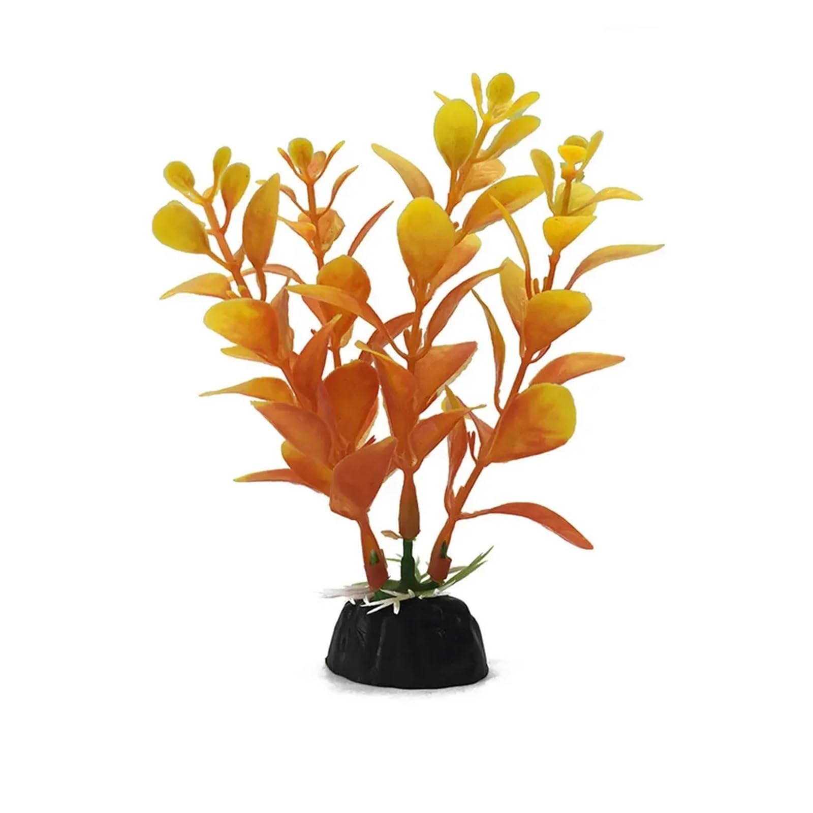 JTKSSCS Aquarium Plants 2PCS 10CM Simulation Artificial Plants Aquarium Decor Water Weeds Ornament Plant Fish Tank Grass(Color 07)