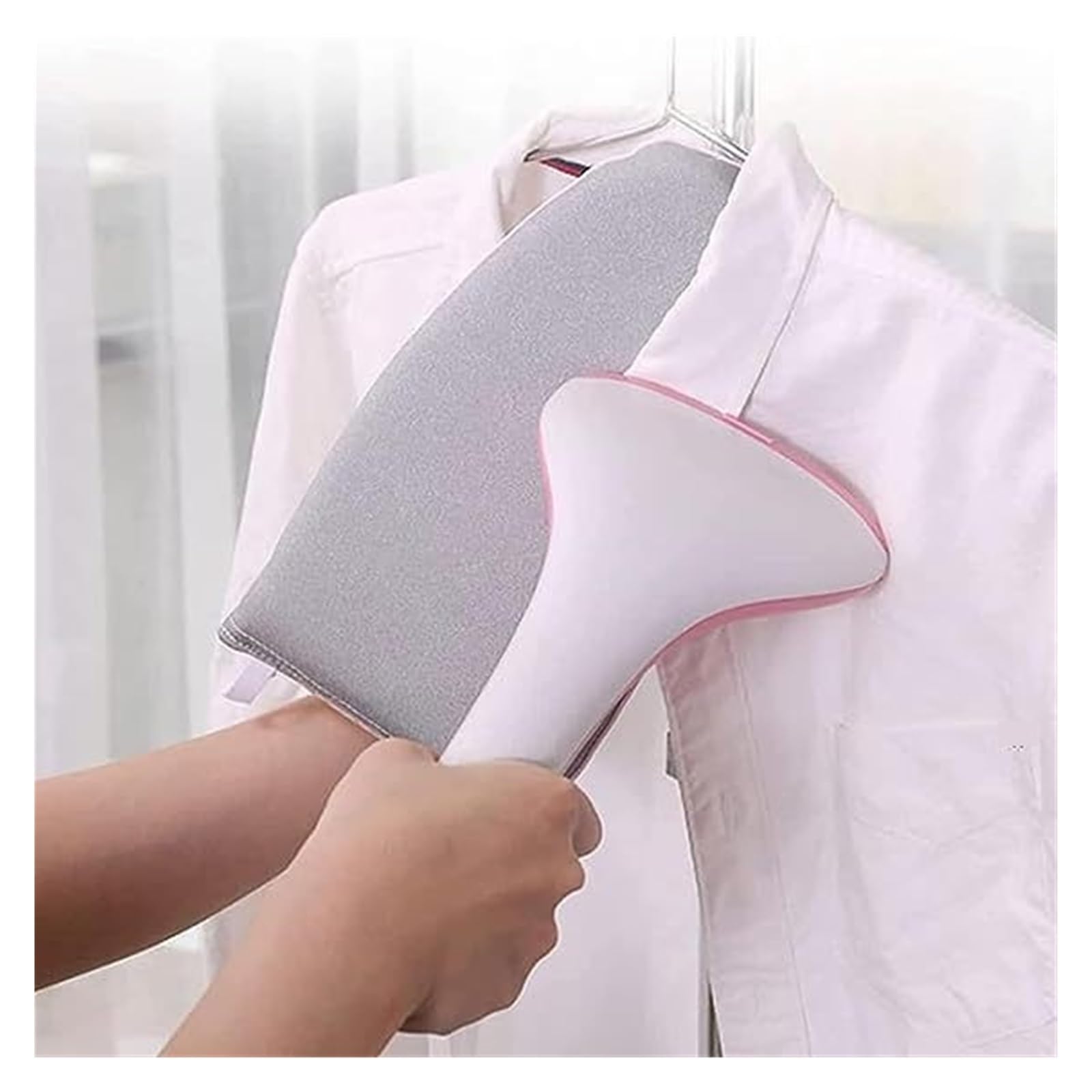 Kleidungsdampfer Bügelhandschuhe Isolierte Handschuhe mit Handbügelbrett Home Garment Steamer Wasserdichter Anti-Dampf-Handschuh Tragbarer Mini-Bügeleisenhalter für Kleidung Hemden Bügeln(Mix-10PCS)