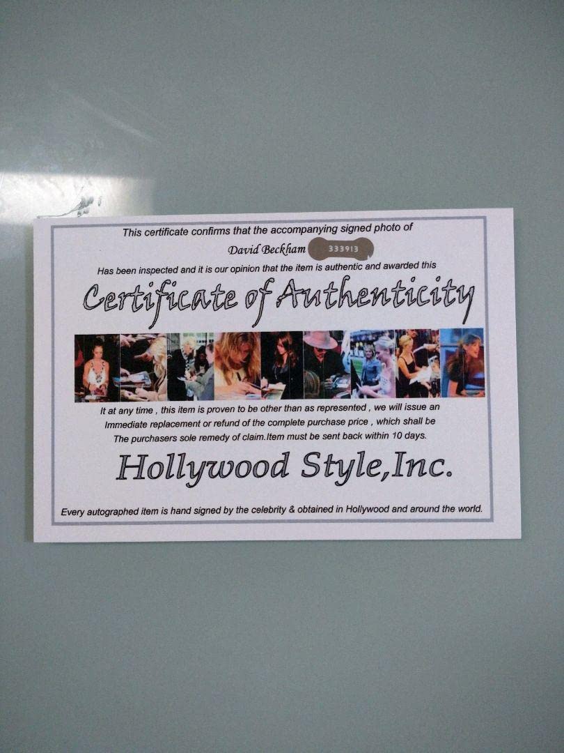 セール中…デビット・ベッカム直筆サイン入り超 特大写真…イングランド代表… Amazon.co.jp: セール中…デビットベッカム直筆サイン入り超 特大