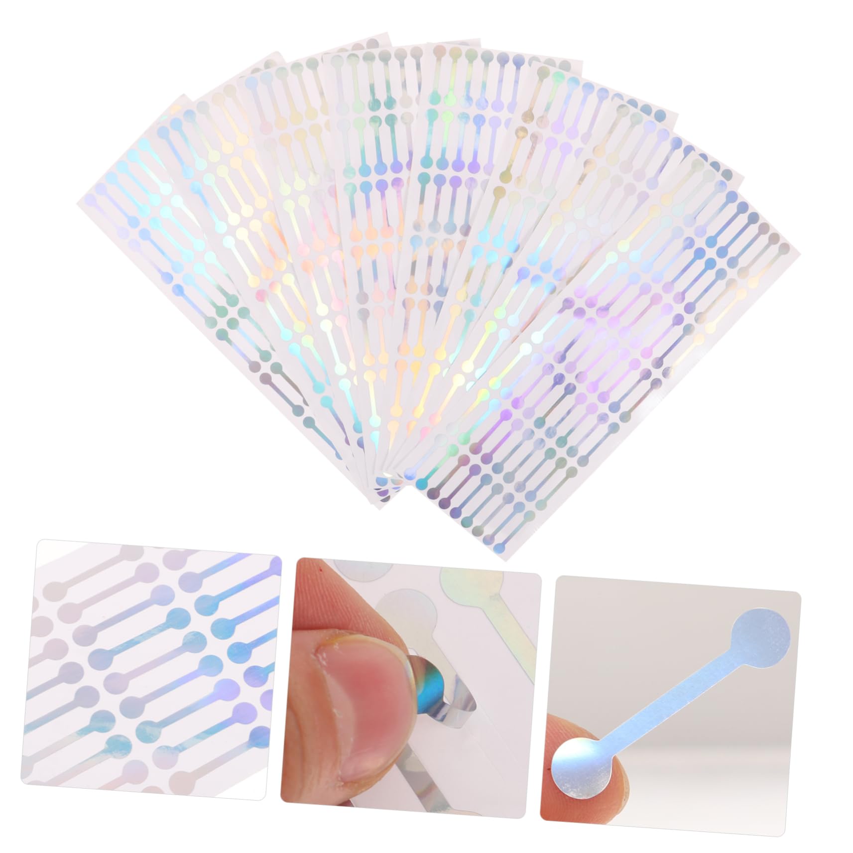 Gadpiparty 3 Set Adesivi Sigillanti Autoadesivi Per Bottiglie Cosmetiche Etichette Per Scatole Design Elegante E Versatile 500 Pezzi*3