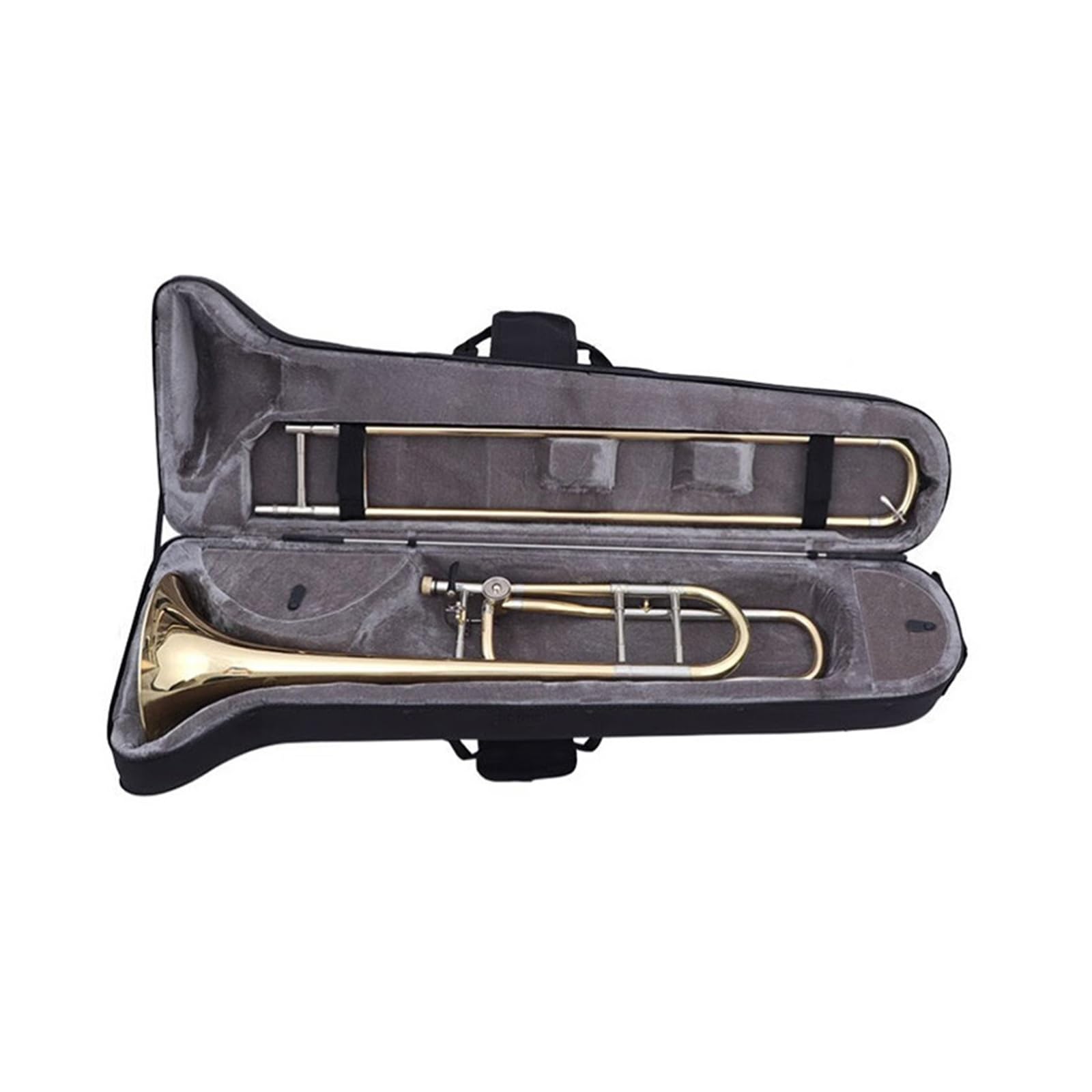 Puzon Puzon tenorowy Instrument profesjonalny Złoty lakier B dur