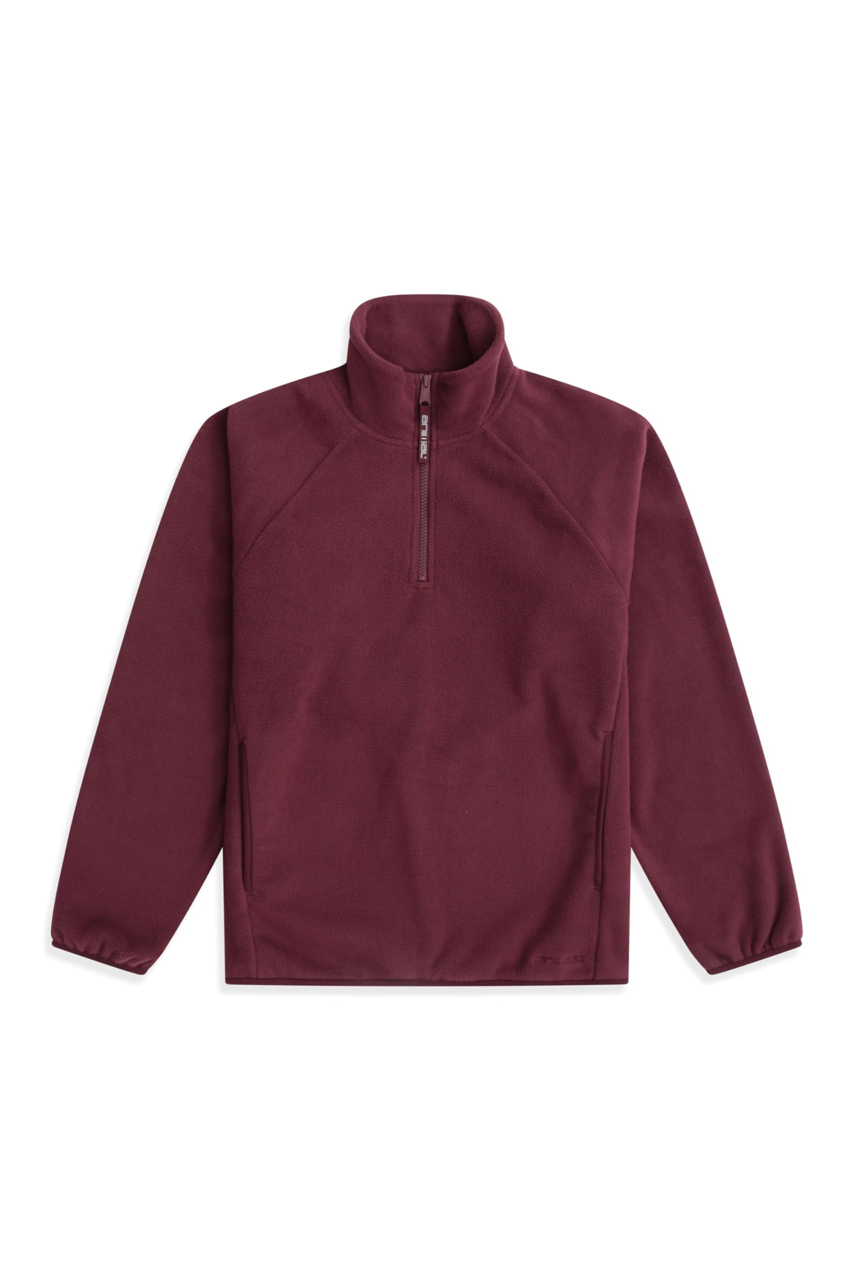 Animal - Women's Fleece - Half-Zip - Maroon - Size 16