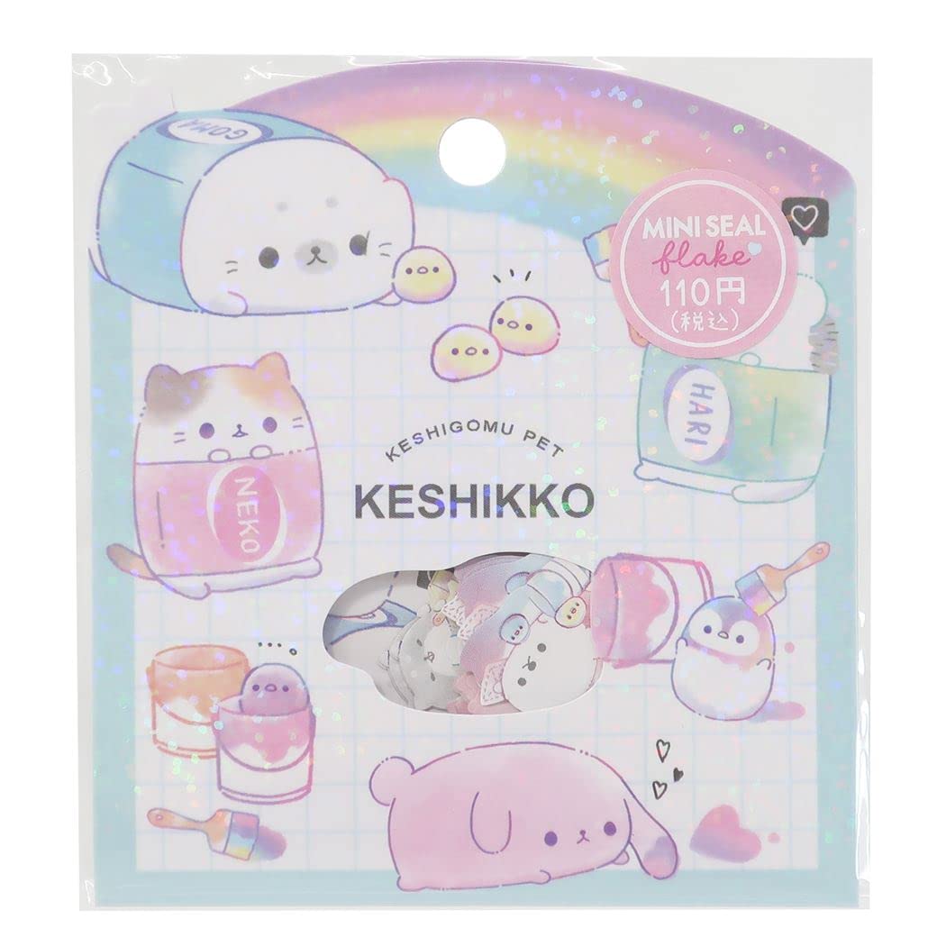 Amazon.co.jp: フレークシール[ミニ シールセット]ケシッコ