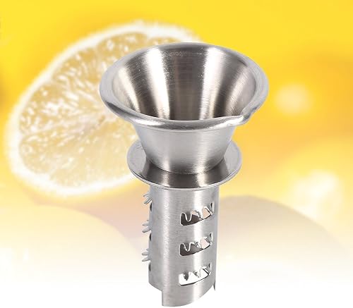 Miniatura 7 de Yosoo exprimidor de limón exprimidor, práctico acero inoxidable Naranja Lima Limón de taladro mano manualmente exprimidores de cítricos exprimidor