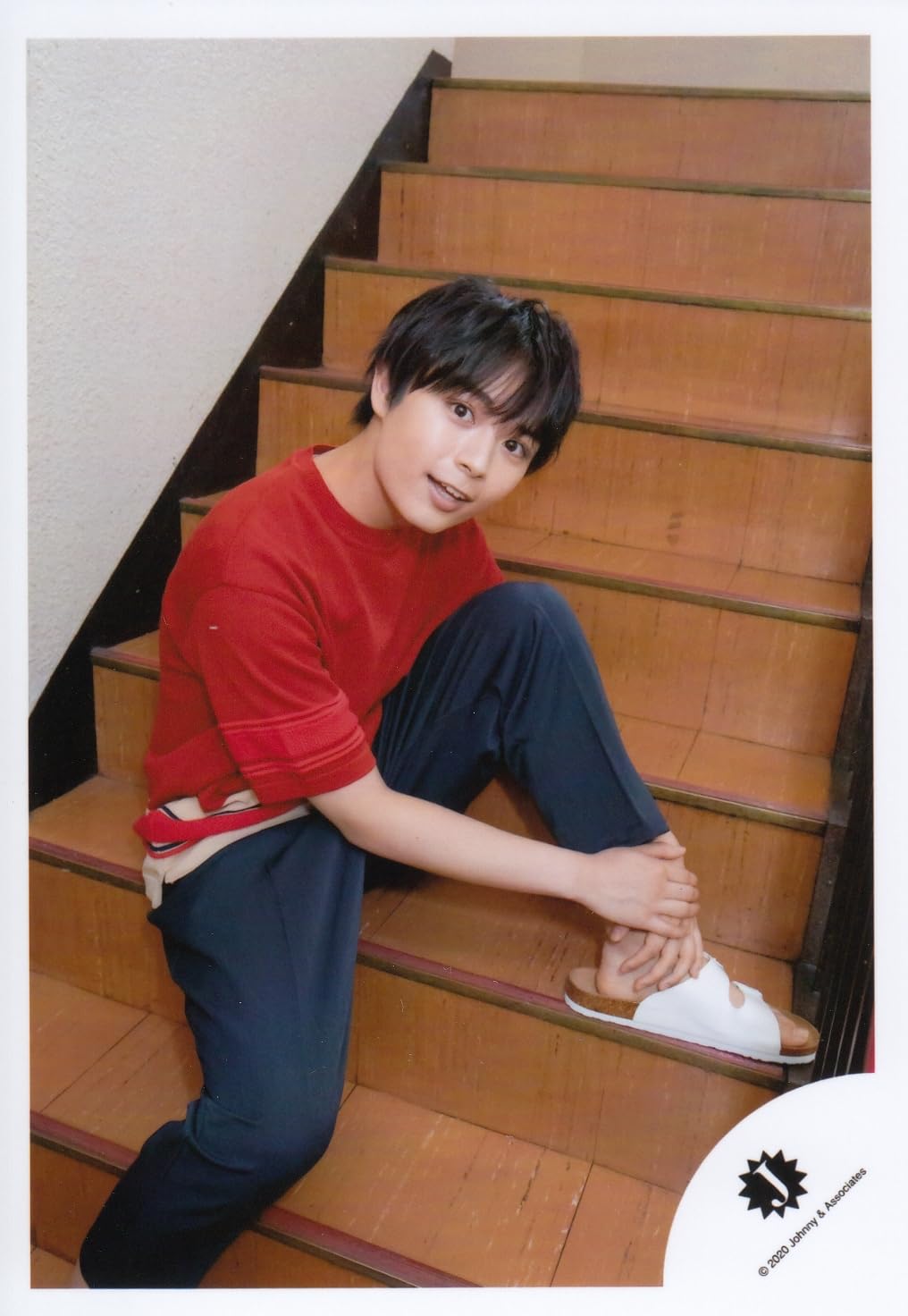 Amazon.co.jp: なにわ男子 公式 生 写真（大西流星）J00409 : おもちゃ