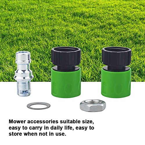 Haiouus Lawn Mower Deck Wash Kit, Compatible With Mtd, Troy-Bilt, Craftsman Lawn Mower Tractor, Cub Cadet Deck Wash Adapter Quick Connect Attachment Kit, Fits Riding Lawn Mower Cleaning Accessories #TOP2