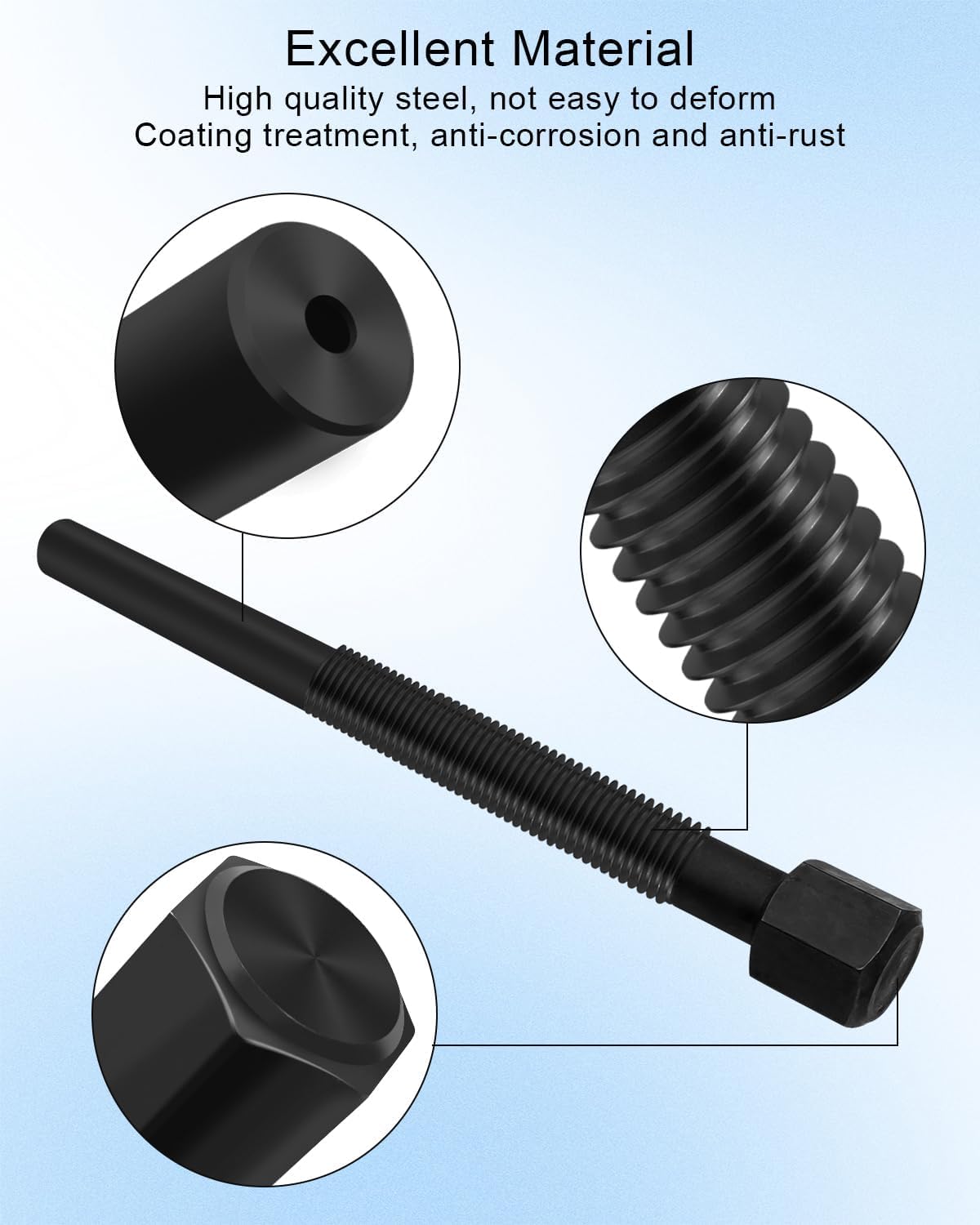 JDG1641 Heavy Duty Clutch Puller Removal Tool Replace PCP-21 Fit for John Deere Gator 4x2 4x4 6x6 With Comet Primary TX 620i 850D