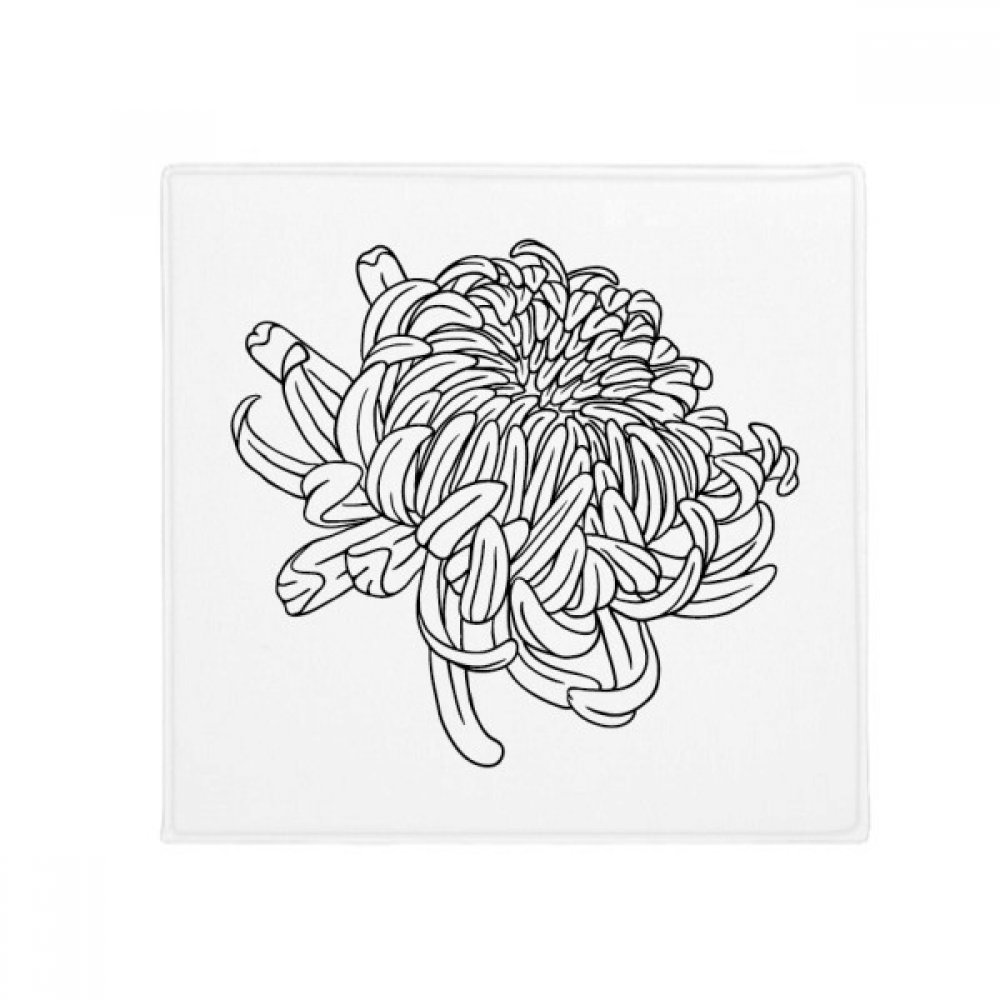 Tapis anti-slip chrysanthème pour sécuriser les sols glissants