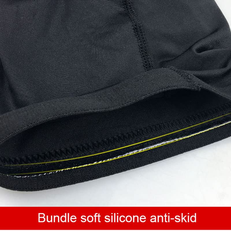 Jambière Compression Sport – Manchon Cuisses Protection Musculaire – Soulage Ischio-jambiers & Quadriceps – Noir
