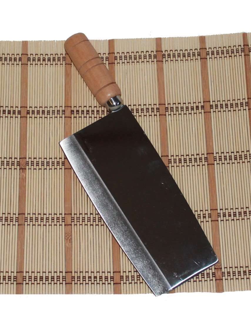 Hackmesser 07 China Küchenmesser Allzweckmesser Filettiermesser Edelstahl Holzgriff