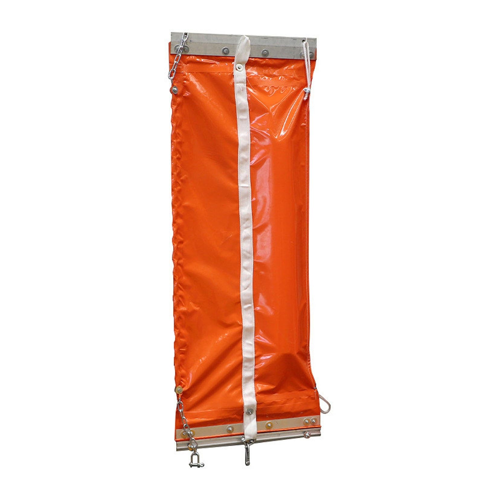 Barrière Anti-déversement d'hydrocarbures Industrielle pour la Lutte Contre Les déversements - Barrière d'eau en PVC Haute résistance pour rivières et Ports, Longueurs Personnalisables (10 m