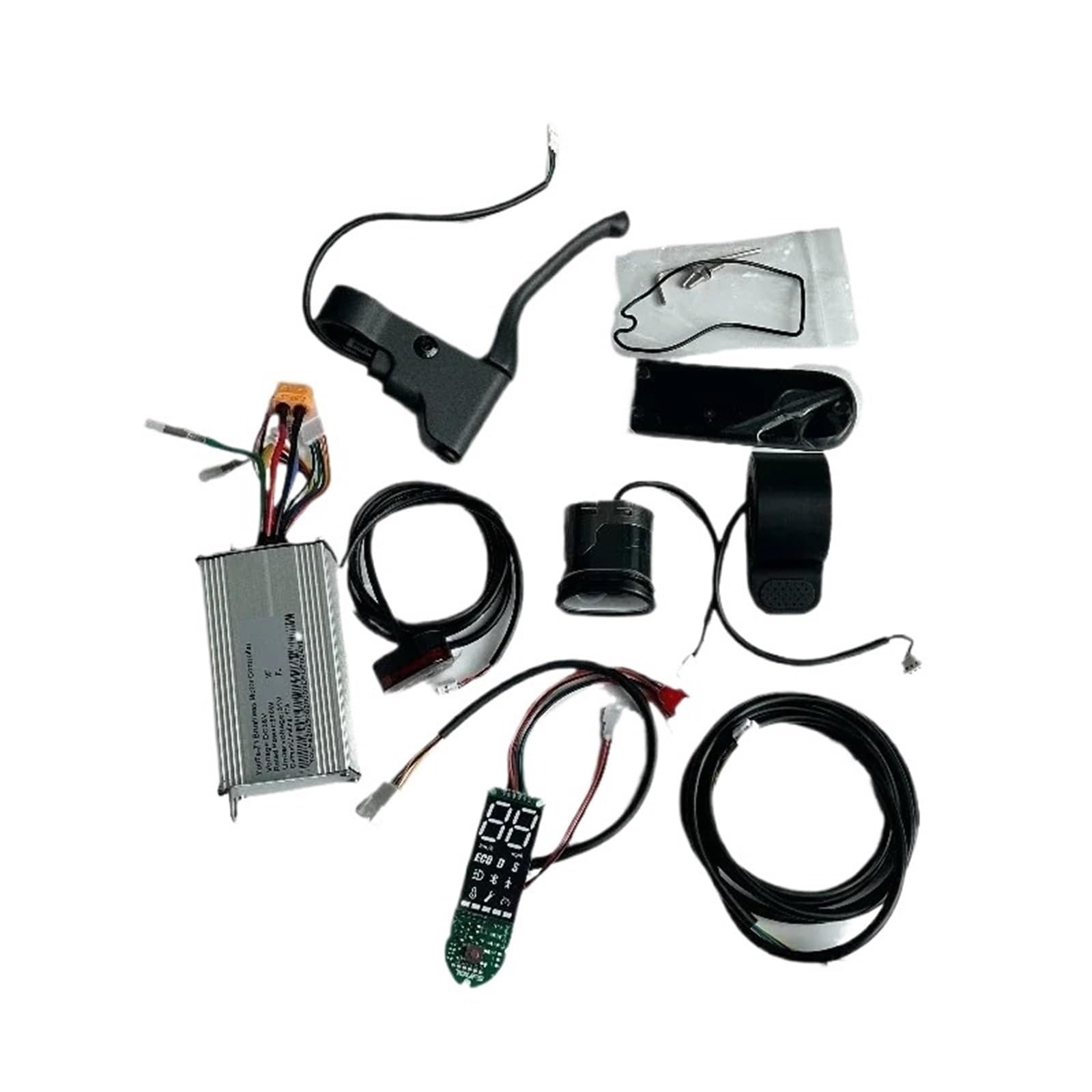 For Patinete eléctrico de 10 Pulgadas, 36V, 500W, 17A, Controlador MAX Inteligente, Tablero de visualización, módulo Bluetooth, Kit de Repuesto