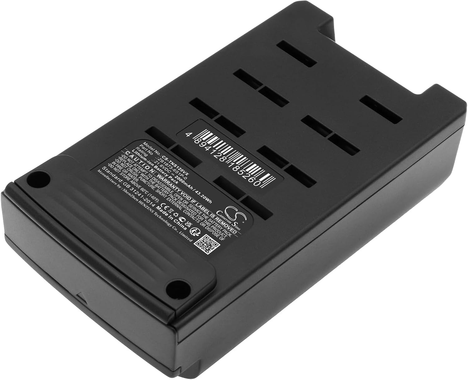 Cameron Sino Battery for Tineco Pure One S12, Pure One S12 Pro PN:Tineco ZB1873-6S1P-0 2000mAh / 43.20Wh