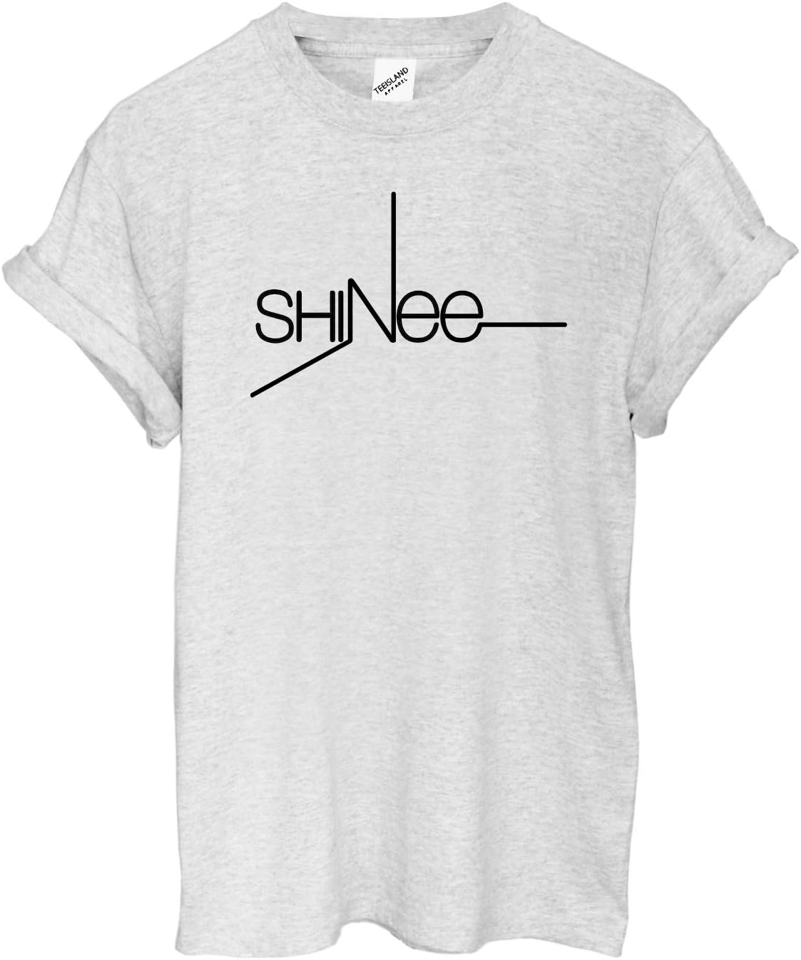TeeIsland Shinee Logo Kpop T Shirt