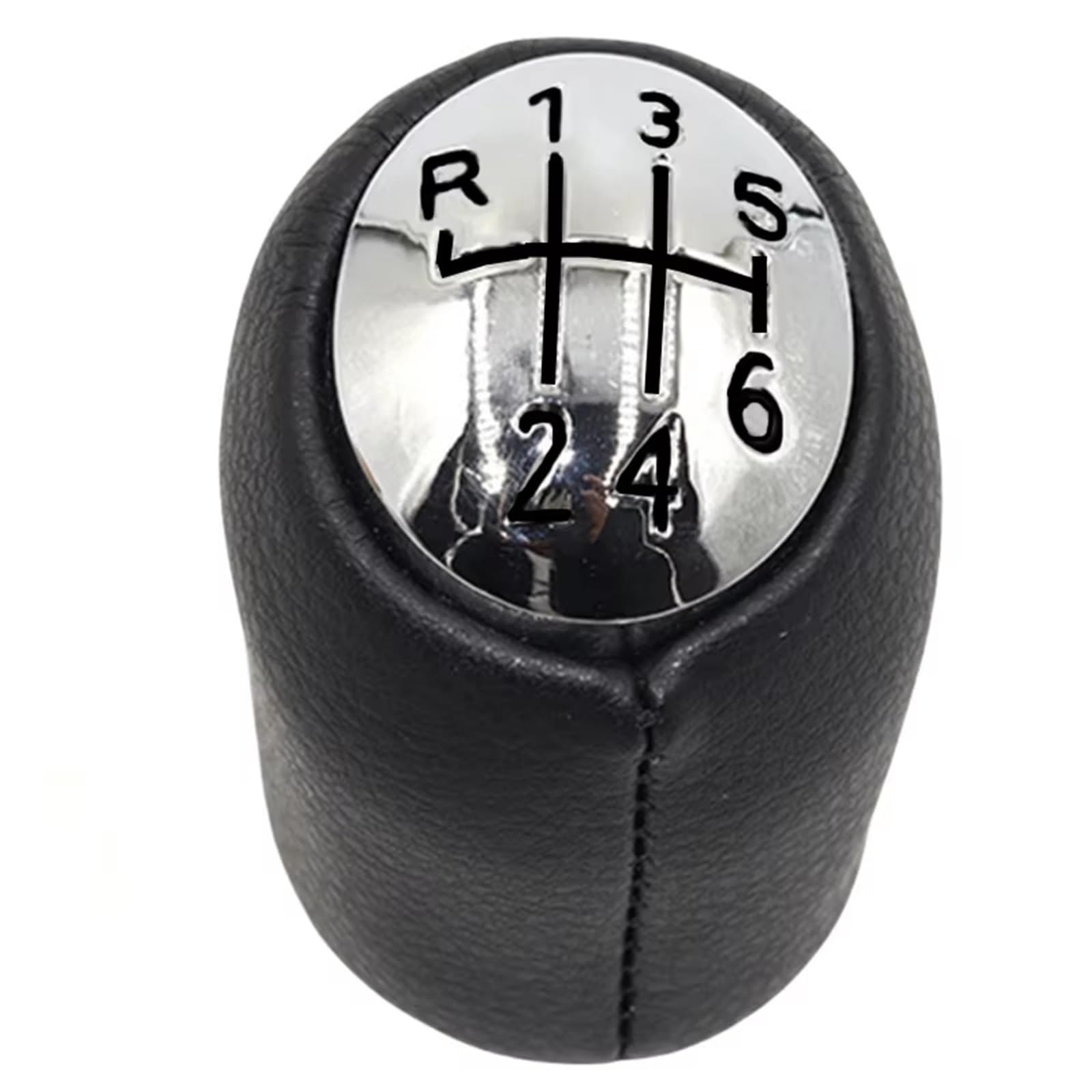 CVCMGDGNEA Gear Shift Knob Lever Change Gearbox Stick Shifter Leather for Avantime 2001-2004 Manual Selector Handle Ball Gear Shift Knob Manual
