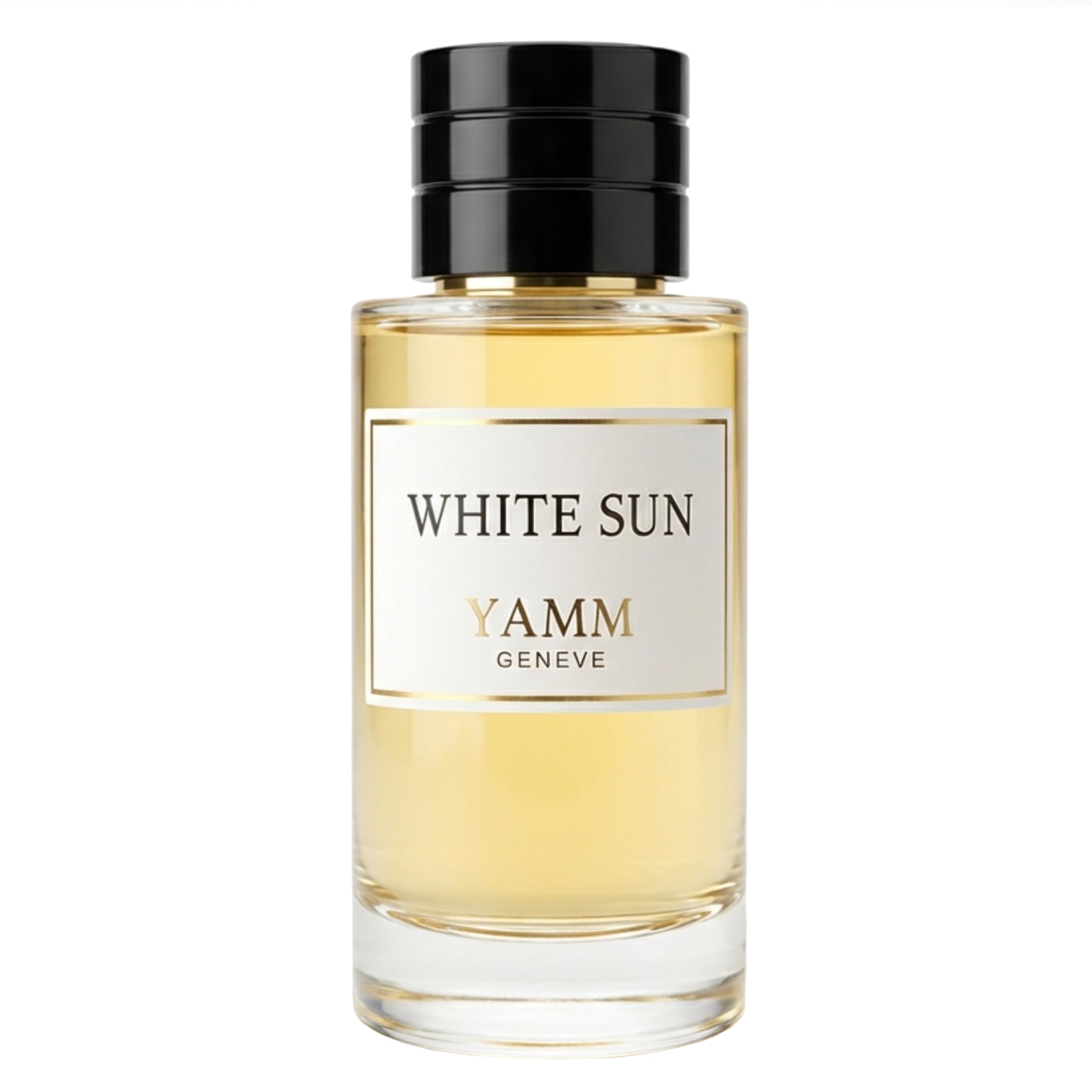 White Sun – Extrait de Parfum Mixte – Pistache & Coco – 50 ml | Accord floral solaire riche et crémeux, à la tenue durable, avec pistache, fleurs blanches, coco et ambre.